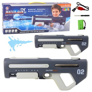 Elektryczny Automatyczny Pistolet Karabin Na Wodę Szary 42cm