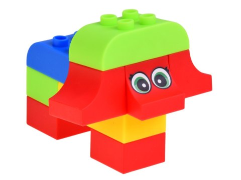 Klocki konstrukcyjne półmiękkie i sensoryczne w pudełku 41szt. ZA6247