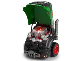 Zestaw Mechanika TRAKTOR Ciągnik Silnik Do Rozkręcania Warsztat Ciężarówka Efekt Światła Dźwięku Dymu