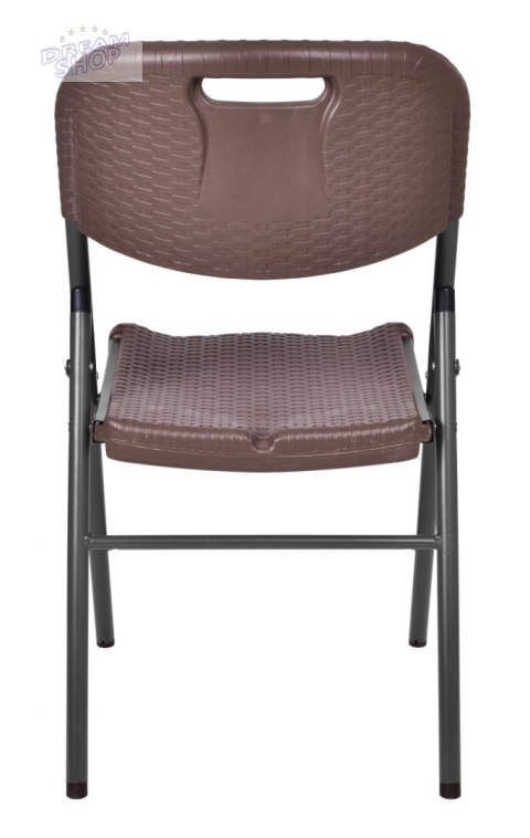 Krzesło cateringowe Rattan - brązowe Krzesło cateringowe Rattan - brązowe