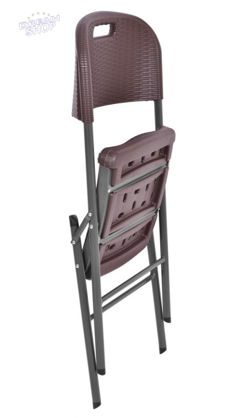 Krzesło cateringowe Rattan - brązowe Krzesło cateringowe Rattan - brązowe