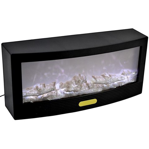 KOMINEK DEKORACYJNY 50x24CM LED 3D USB PILOT EFEKT OGNIA ZMIANA KOLORÓW