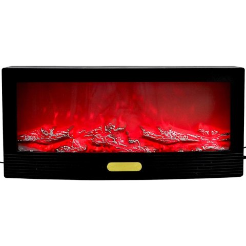KOMINEK DEKORACYJNY 50x24CM LED 3D USB PILOT EFEKT OGNIA ZMIANA KOLORÓW