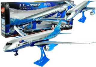 Samolot Pasażerski Air Super 787 Napęd Frykcyjny Stojak Ekspozycyjny 69cm