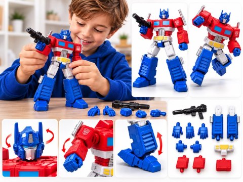 Hasbro Transformers Optimus Prime Figurka składana mini seria 12cm ZA6465