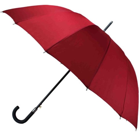 PARASOL DŁUGI PÓŁAUTOMATYCZNY 16 ŻEBER CZERWONY SEMI LINE