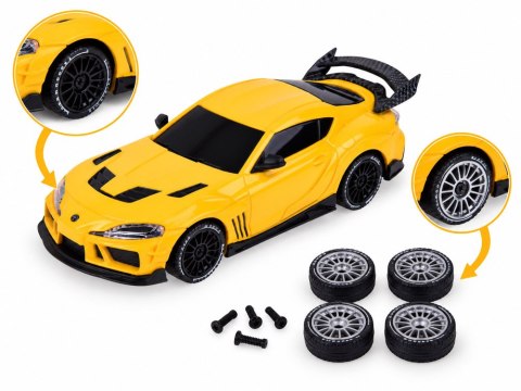 Samochód zdalnie sterowany Toyota Supra Drift 1:43 4x4, LED, szybki RC0803