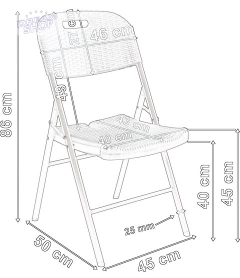 Zestaw ogrodowy tec-rattan stół 180 cm + 6 krzeseł Zestaw ogrodowy tec-rattan stół 180 cm + 6 krzeseł