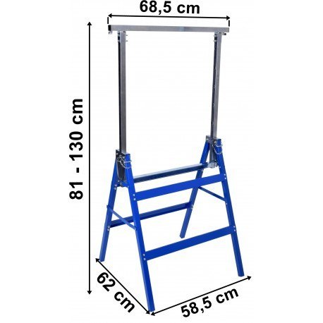 Warsztatowa KOBYŁKA 130 cm - komplet 2 sztuk