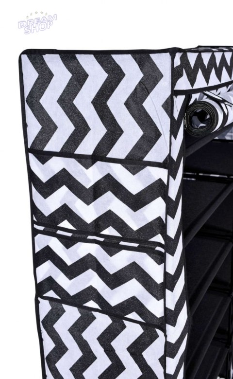 Szafa tekstylna na buty Gabi - zebra Szafa tekstylna na buty Gabi - zebra
