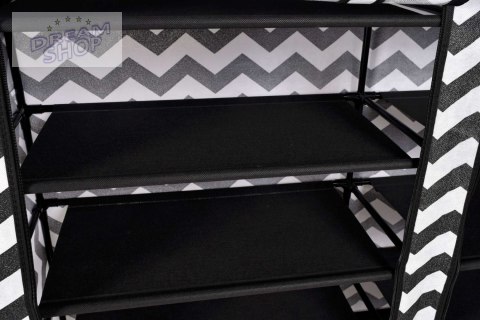 Szafa tekstylna na buty Gabi - zebra Szafa tekstylna na buty Gabi - zebra