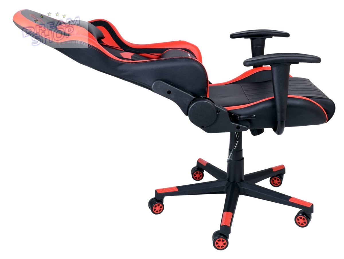 Fotel gamingowy biurowy SHADOW GAMER czarno-czerwony Fotel gamingowy biurowy SHADOW GAMER czarno-czerwony