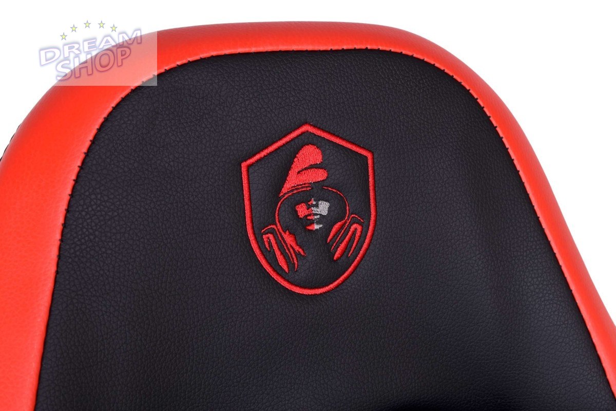 Fotel gamingowy biurowy SHADOW GAMER czarno-czerwony Fotel gamingowy biurowy SHADOW GAMER czarno-czerwony