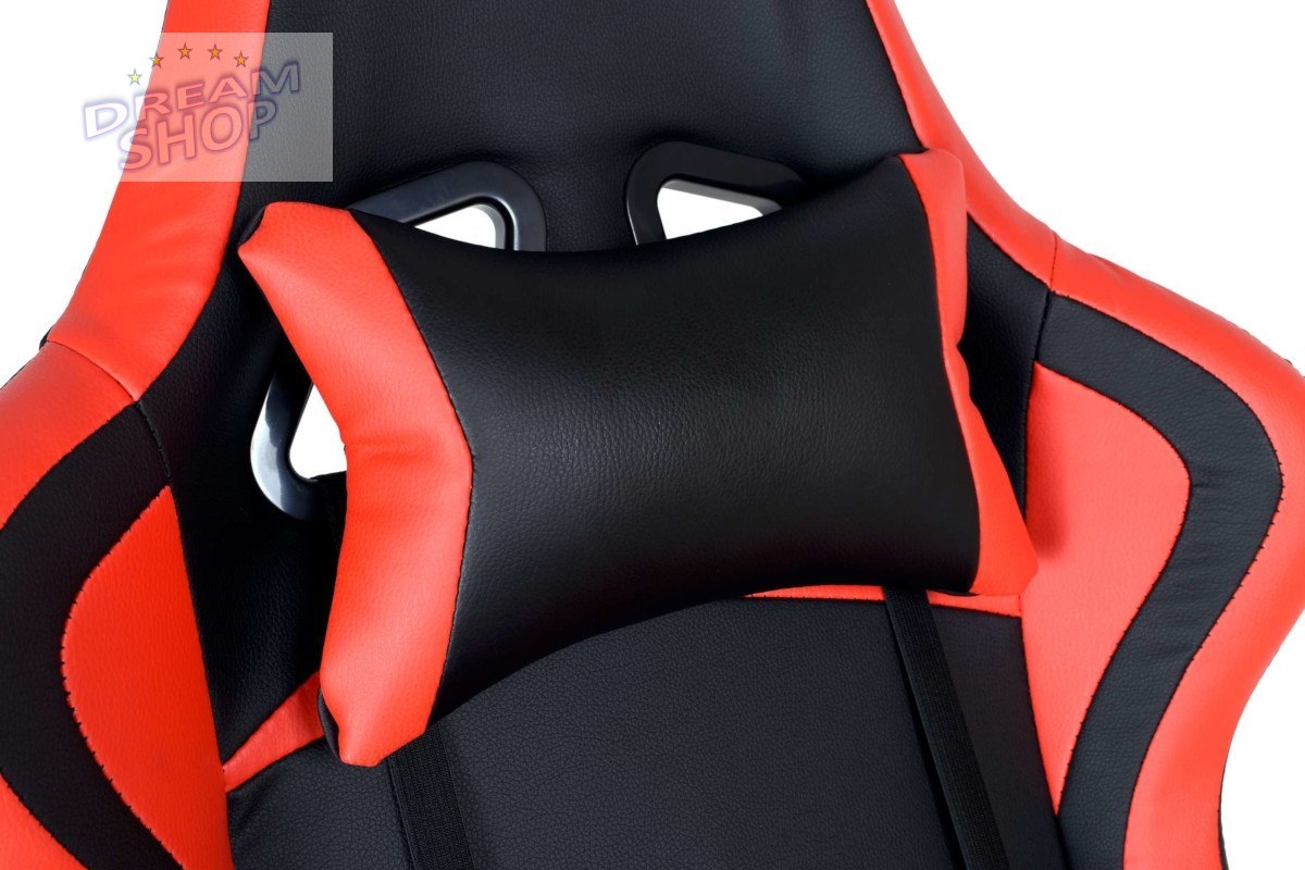 Fotel gamingowy biurowy SHADOW GAMER czarno-czerwony Fotel gamingowy biurowy SHADOW GAMER czarno-czerwony