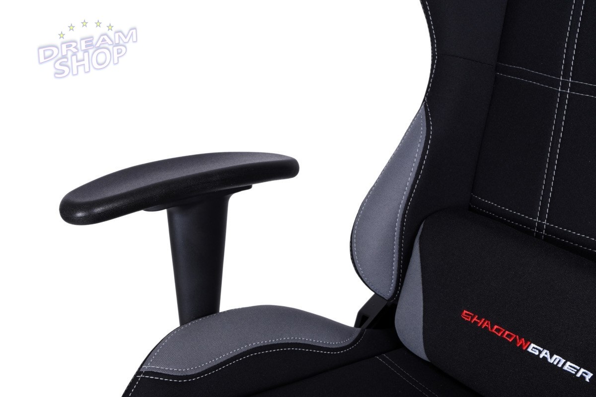 Fotel gamingowy biurowy SHADOW GAMER czarno-szary Fotel gamingowy biurowy SHADOW GAMER czarno-szary