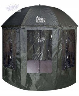 Parasol wędkarski namiot z osłoną JUKON ciemno-zielony