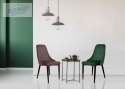 Krzesło aksamitne Lorient Velvet Ciemno-Zielony