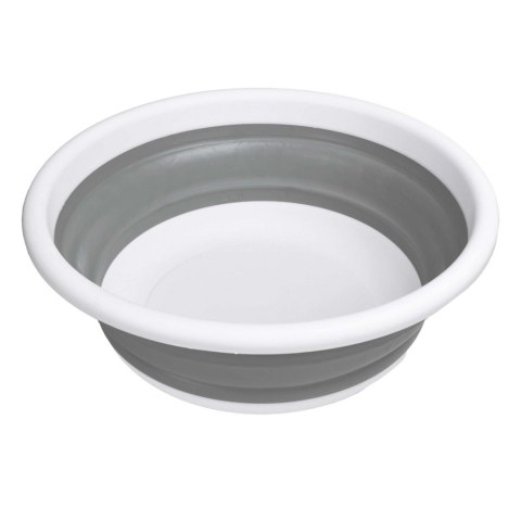 Miska okrągła 37 cm biało-szara COMPACT