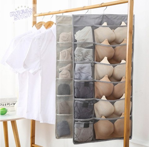 Organizer wiszący Vitto 30 przegródek szary Organizer wiszący Vitto 30 przegródek szary