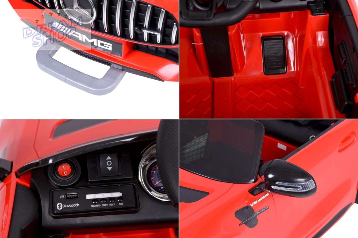 SamochÓd Dla Dzieci Mercedes Amg Gtr Czerwony Star SamochÓd Dla Dzieci Mercedes Amg Gtr Czerwony Star