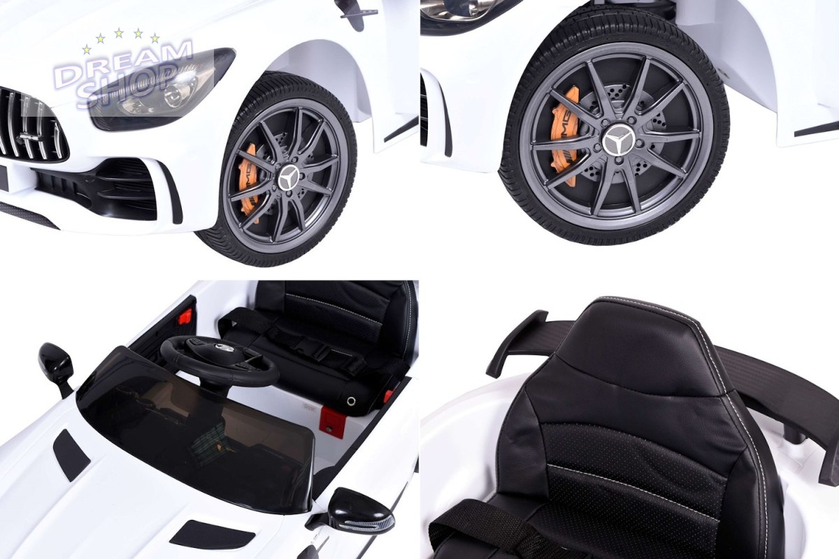 Samochodzik MERCEDES AMG GTR biały Samochodzik MERCEDES AMG GTR biały