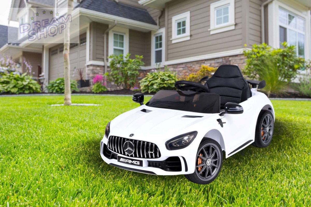 Samochodzik MERCEDES AMG GTR biały Samochodzik MERCEDES AMG GTR biały