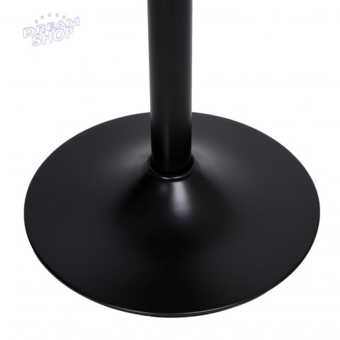 Krzesło barowe ARAKO BLACK aksamitne grafitowe VELVET Krzesło barowe ARAKO BLACK aksamitne grafitowe VELVET