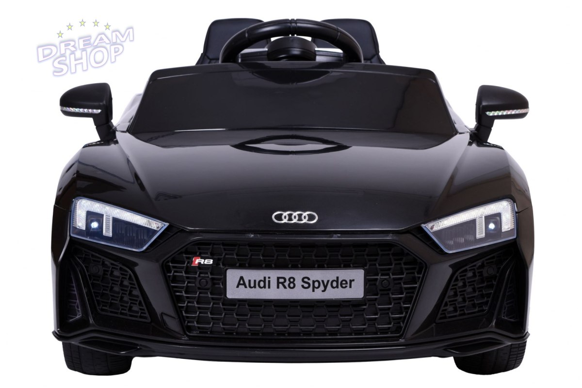 Samochodzik auto AUDI R8 SPYDER czarny Samochodzik auto AUDI R8 SPYDER czarny