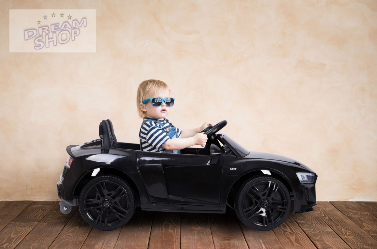 Samochodzik auto AUDI R8 SPYDER czarny Samochodzik auto AUDI R8 SPYDER czarny