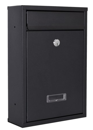 Skrzynka na listy GUSTAV czarna