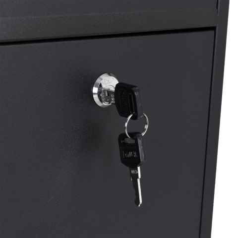 Skrzynka na listy GUSTAV czarna