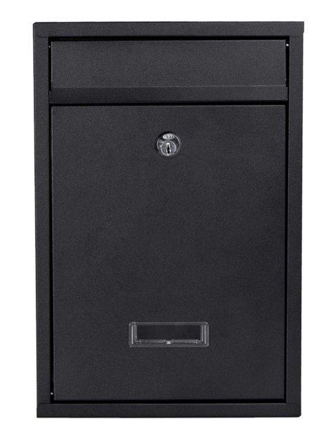 Skrzynka na listy GUSTAV czarna