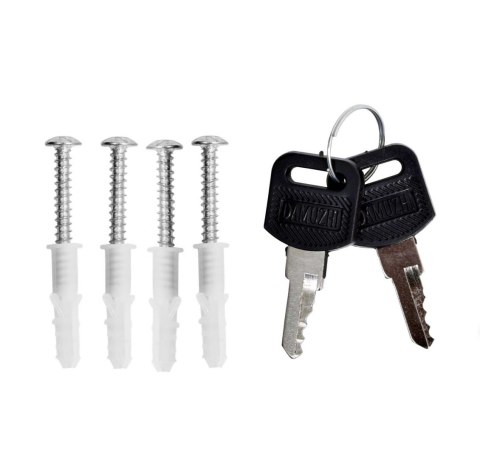 Skrzynka na listy GUSTAV czarna