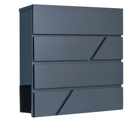 Skrzynka na listy TOVE z gazetnikiem antracyt