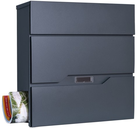 Skrzynka na listy VIDAR antracyt