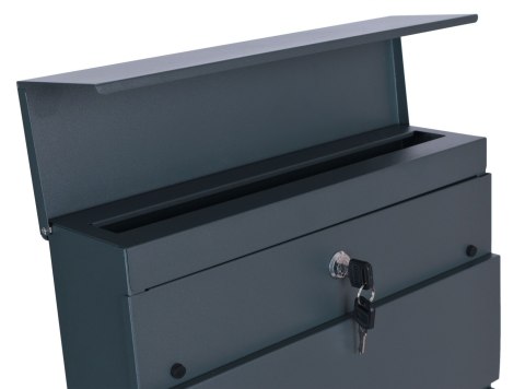 Skrzynka na listy VIDAR antracyt