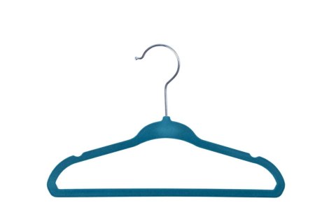 Wieszak welurowy Mini komplet 10 szt. - mix kolorów