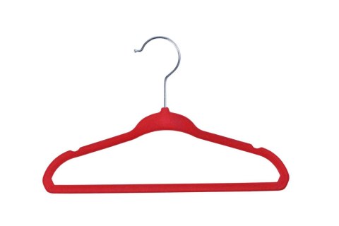 Wieszak welurowy Mini komplet 10 szt. - mix kolorów