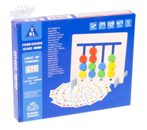 Zabawka edukacyjna drewniana dopasuj kolory owoce montessori Zabawka edukacyjna drewniana dopasuj kolory owoce montessori