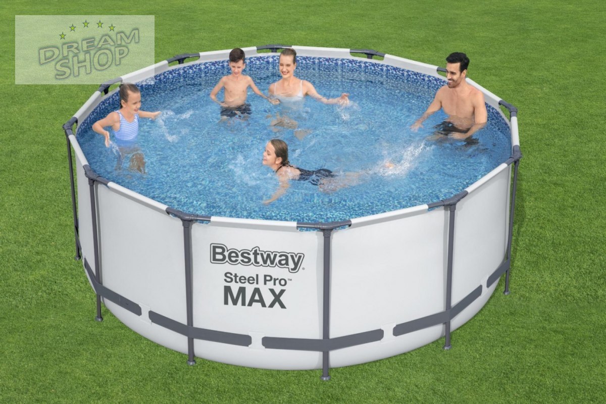 Basen Stelażowy 12FT 366x122 cm SteelPRO BESTWAY Basen Stelażowy 12FT 366x122 cm SteelPRO BESTWAY