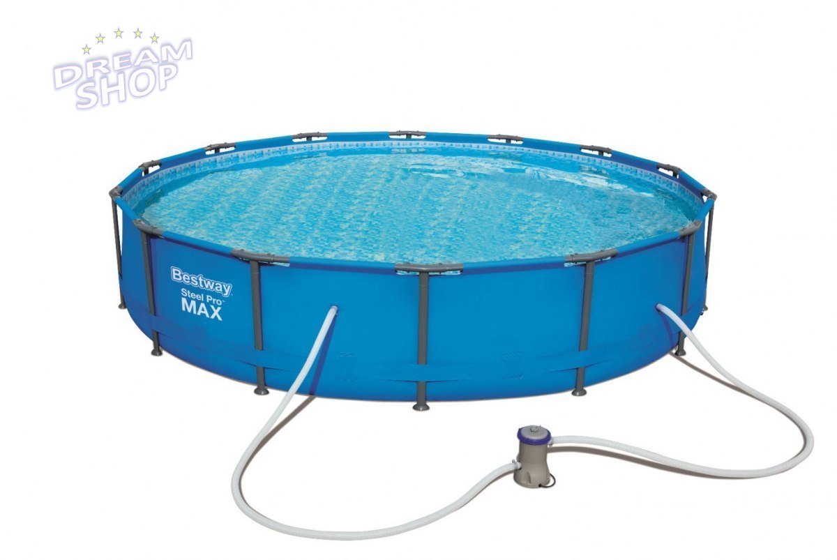 Basen Stelażowy 14 FT / 427 x 84 cm Steel Pro Max BESTWAY Basen Stelażowy 14 FT / 427 x 84 cm Steel Pro Max BESTWAY