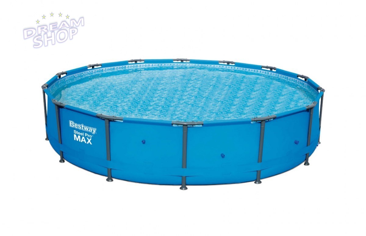 Basen Stelażowy 14 FT / 427 x 84 cm Steel Pro Max BESTWAY Basen Stelażowy 14 FT / 427 x 84 cm Steel Pro Max BESTWAY