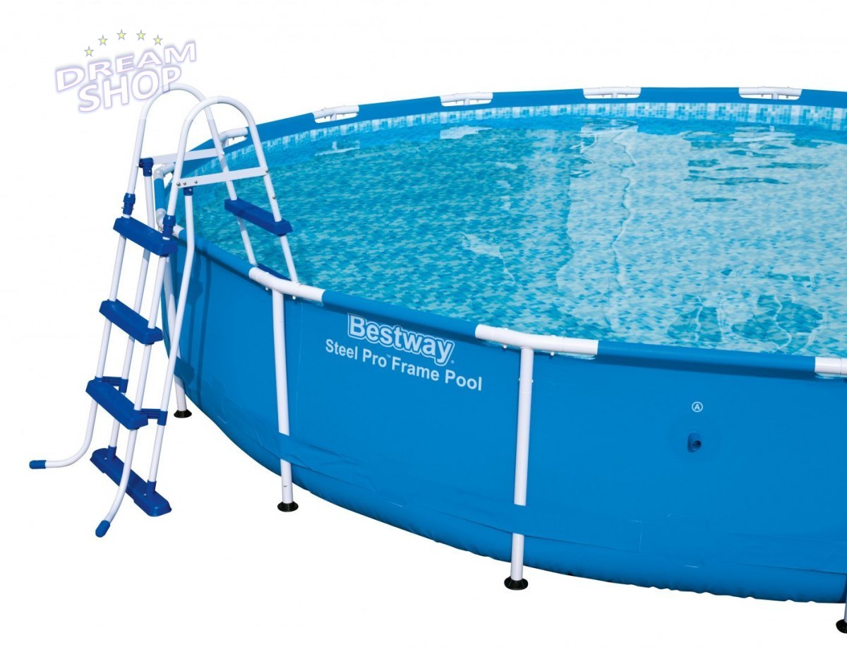Basen Stelażowy 14FT 427x100 cm SteelPRO 6w1 BESTWAY Basen Stelażowy 14FT 427x100 cm SteelPRO 6w1 BESTWAY