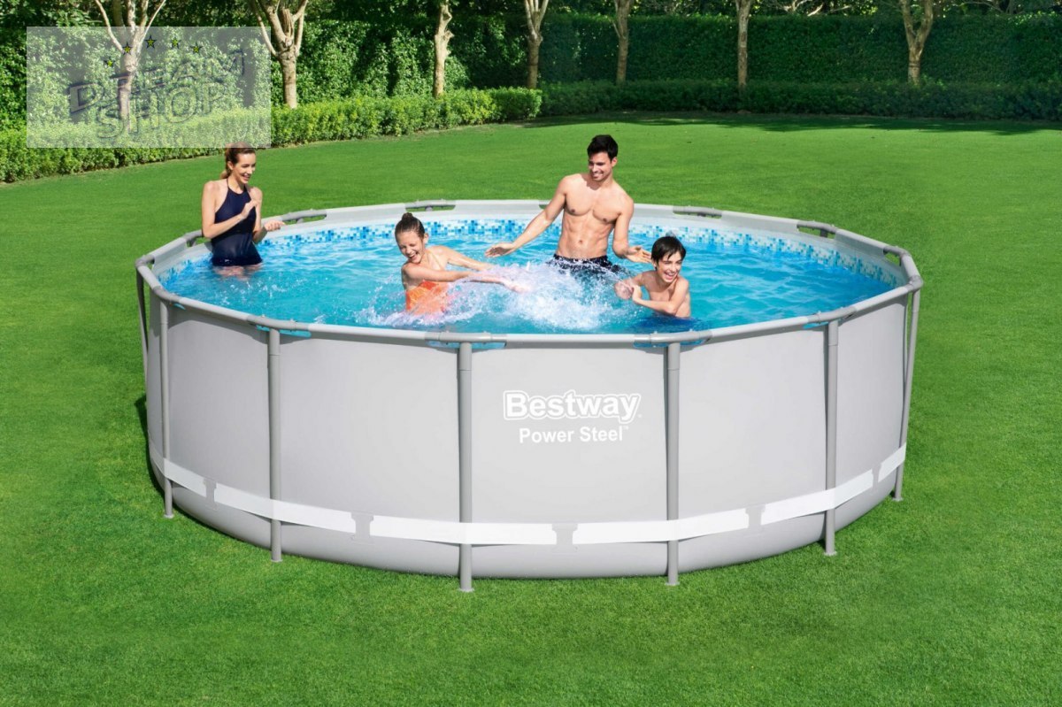 Basen Stelażowy 14FT 427x122 cm POWERSteel 6w1 BESTWAY Basen Stelażowy 14FT 427x122 cm POWERSteel 6w1 BESTWAY