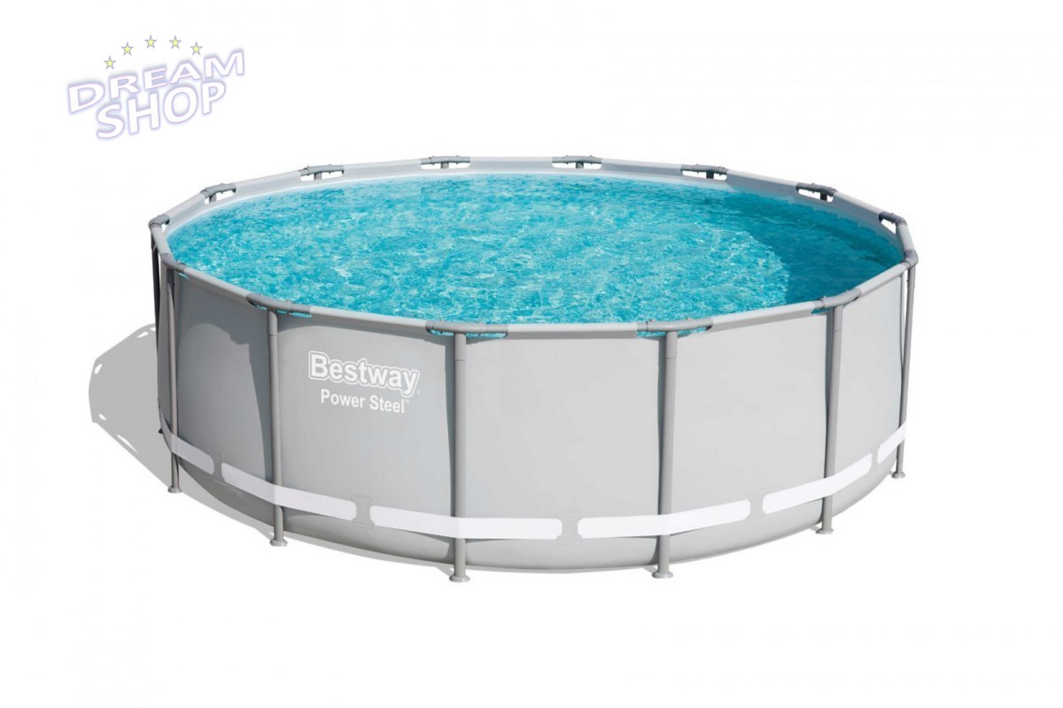 Basen Stelażowy 14FT 427x122 cm POWERSteel 6w1 BESTWAY Basen Stelażowy 14FT 427x122 cm POWERSteel 6w1 BESTWAY