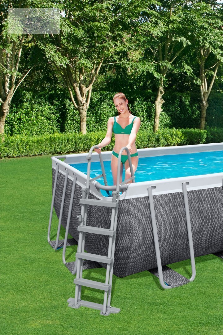 Basen Stelażowy 18 x 9 FT / 549 x 274 x 122 cm Power Steel BESTWAY Basen Stelażowy 18 x 9 FT / 549 x 274 x 122 cm Power Steel BESTWAY