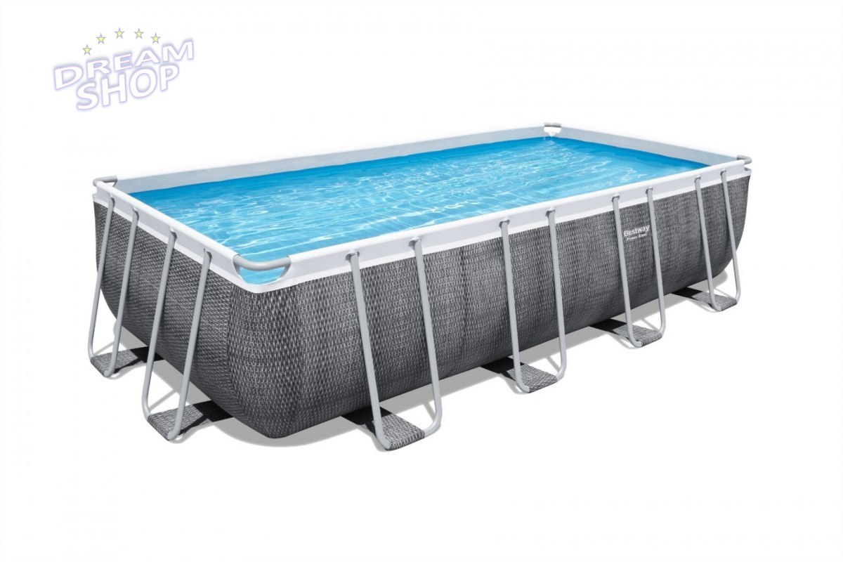 Basen Stelażowy 18 x 9 FT / 549 x 274 x 122 cm Power Steel BESTWAY Basen Stelażowy 18 x 9 FT / 549 x 274 x 122 cm Power Steel BESTWAY