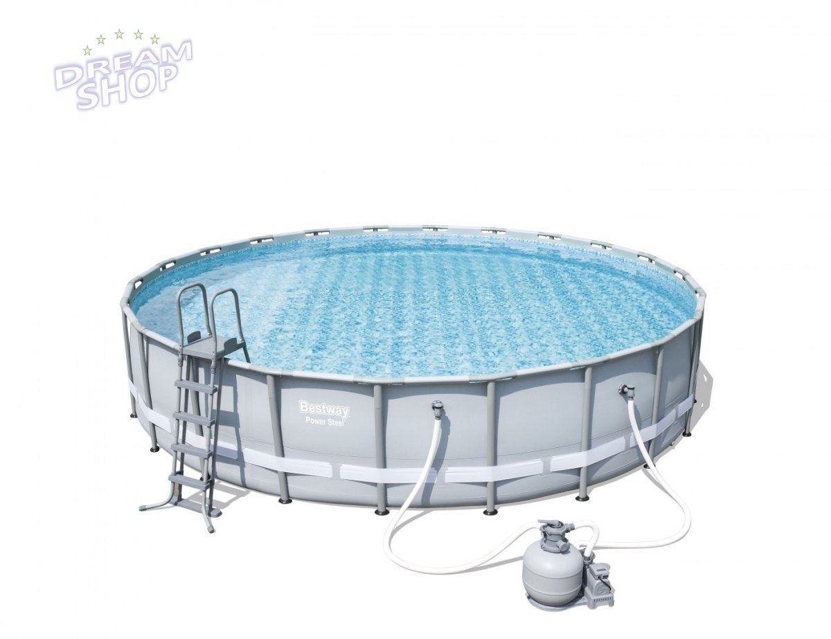 Basen Stelażowy 22FT 671x132cm POWERSteel BESTWAY Basen Stelażowy 22FT 671x132cm POWERSteel BESTWAY