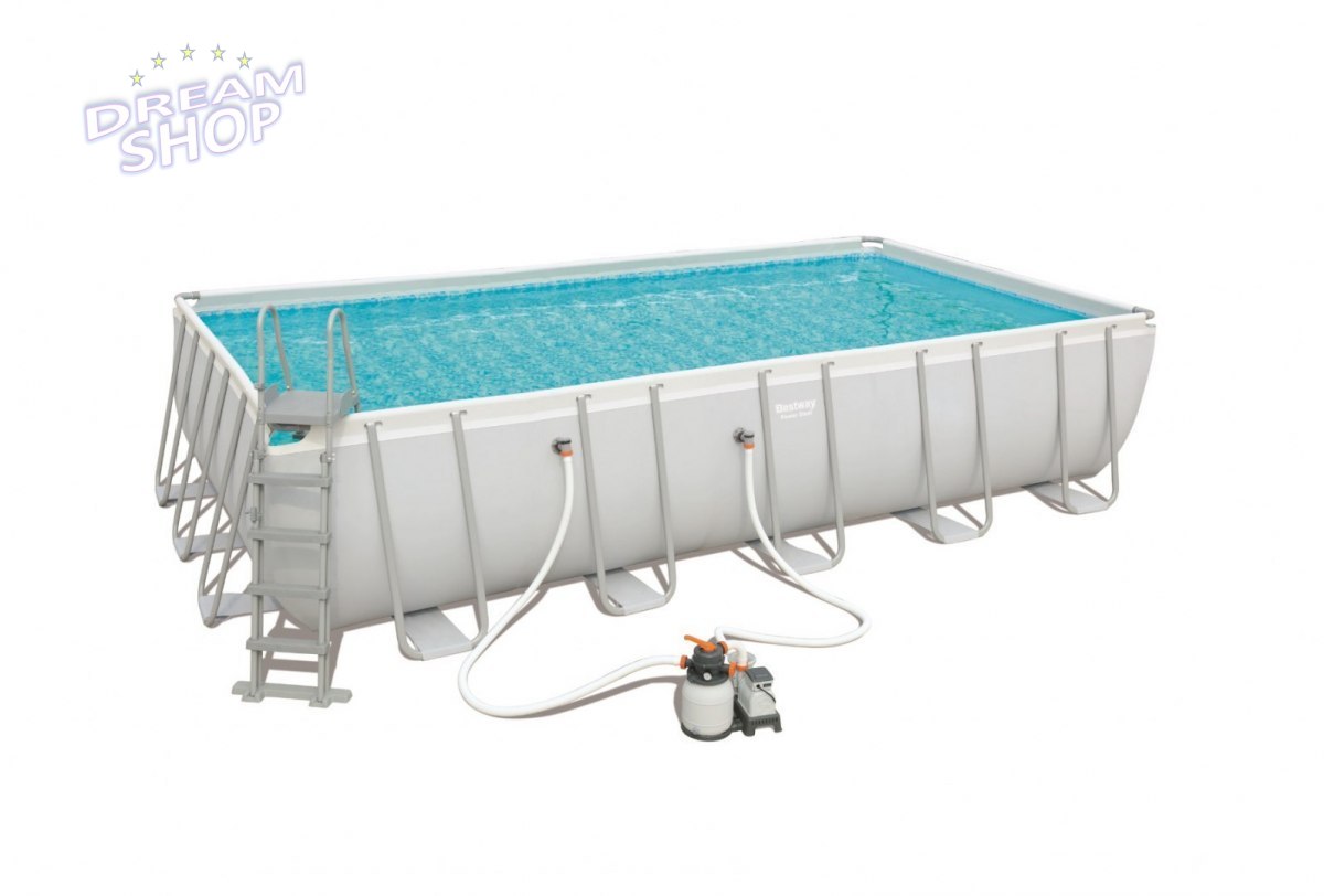 Basen Stelażowy 22FT 671x366x132 cm POWERSteel BESTWAY Basen Stelażowy 22FT 671x366x132 cm POWERSteel BESTWAY