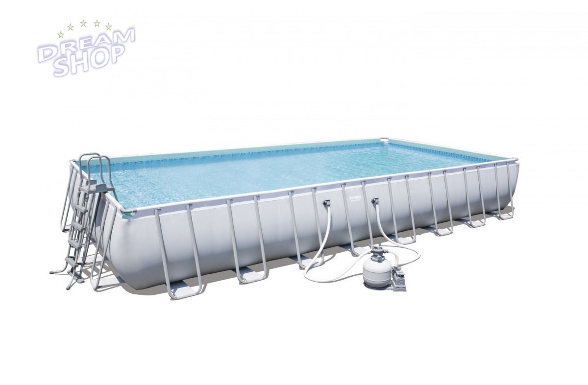 Basen Stelażowy 31FT 956x488x132cm POWERSteel Pompa Piaskowa BESTWAY Basen Stelażowy 31FT 956x488x132cm POWERSteel Pompa Piaskowa BESTWAY